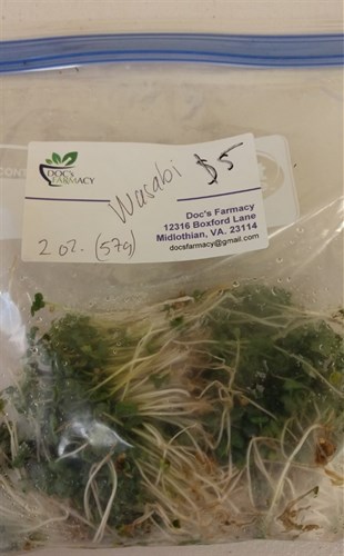 Bagged microgreens (wasabi)